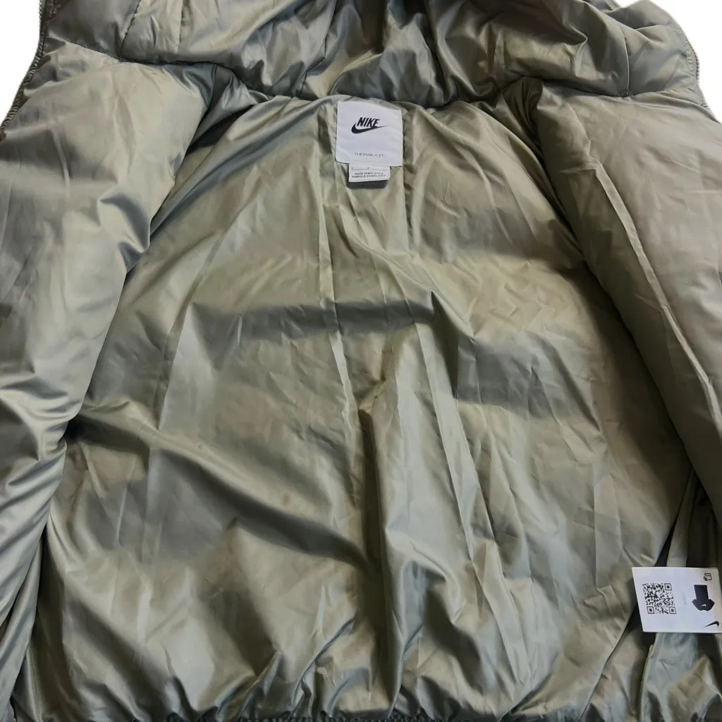 Nike Therma-FIT Rare All-Over Swoosh Puffer Jacket  Green Women's S Never Worn - Image 10