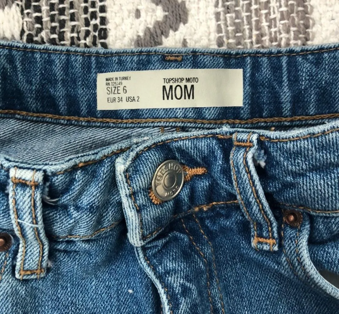 Topshop Mom Shorts - Image 4