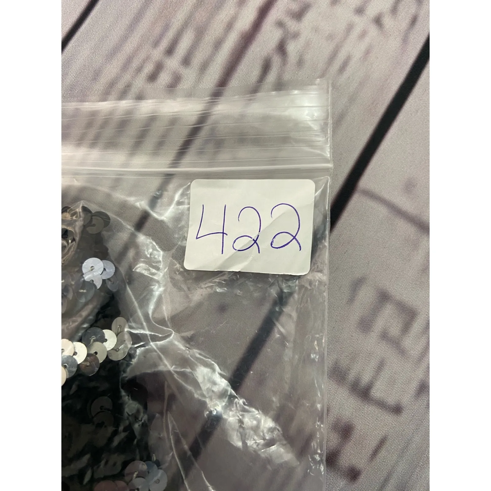 Vintage Vera Mont Tube Top Womens 10 Sequin Shine Stretch Germany Night Club - Image 11