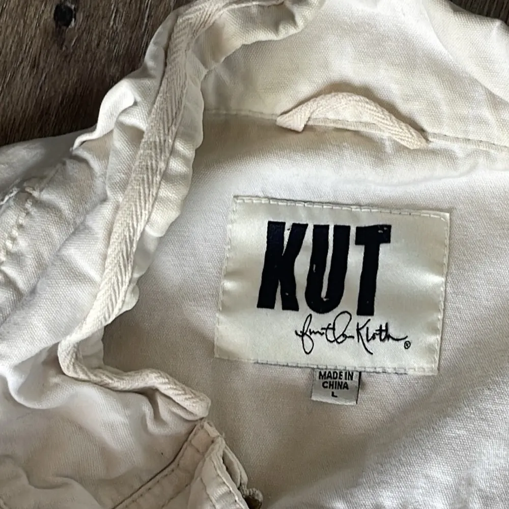 Kut From the Kloth White Jacket Size Large - Image 5