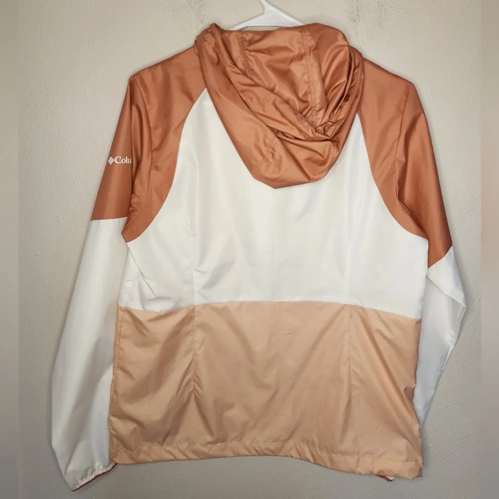 NWT Columbia Women's Side Hill Windbreaker White - Image 3