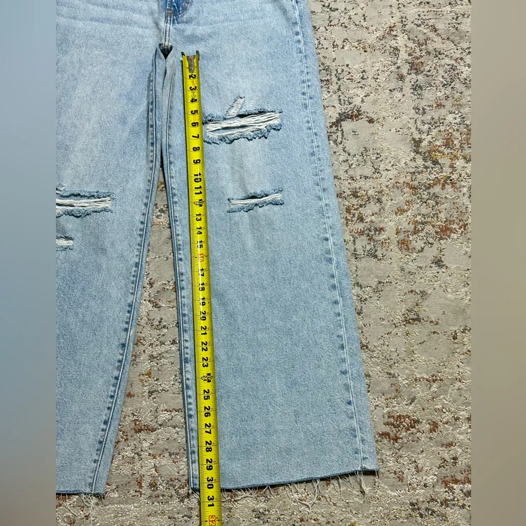 HIDDEN LOS ANGELES High Rise Dad Jeans size 31 NEW - Image 3