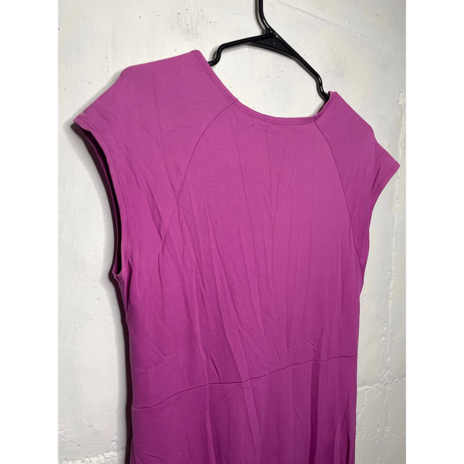 Patagonia Women's Bandha Twist Front Midi Dress Magenta Purple Size Large - Image 6