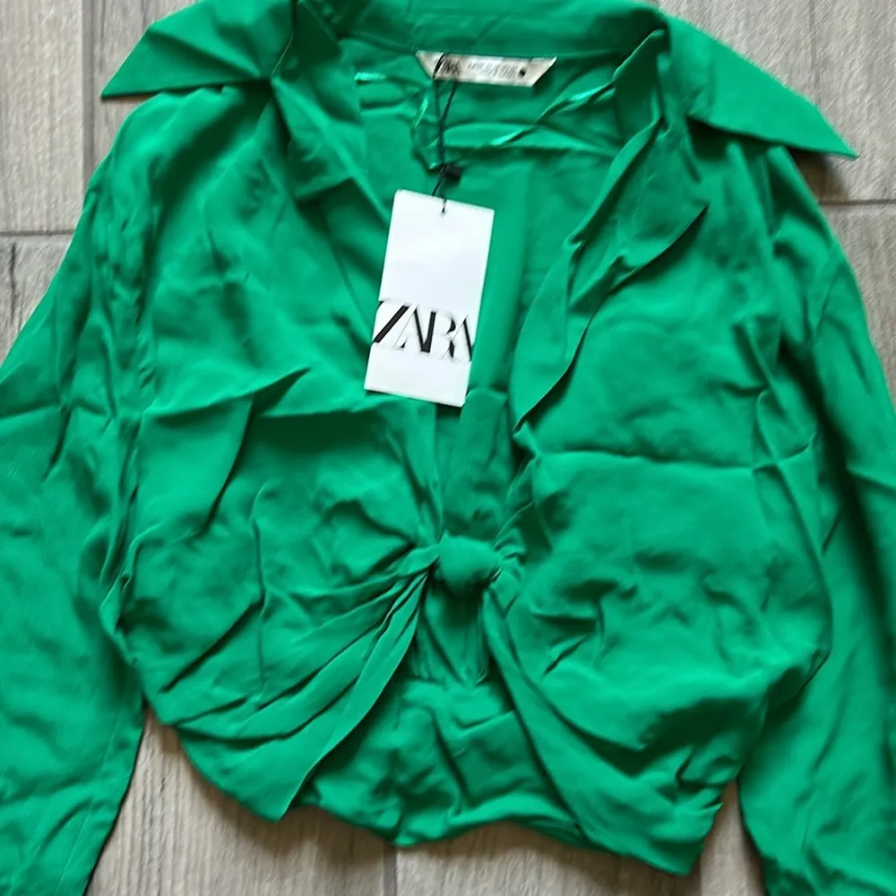 Zara Green blouse - Image 2