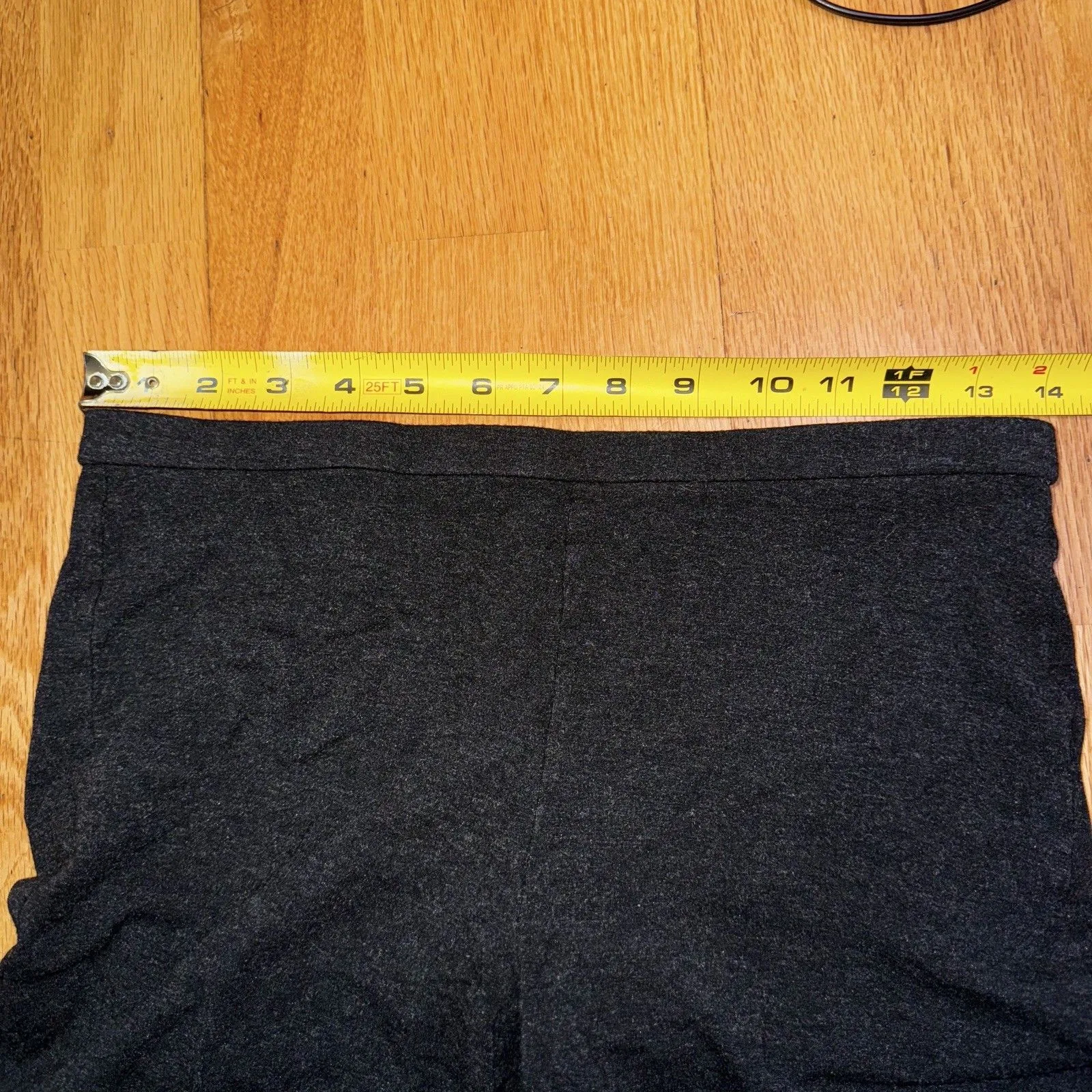 Eileen Fisher Women’s Viscose Straight Pants Heathered Dark Gray Sz PP/PTP - Image 4