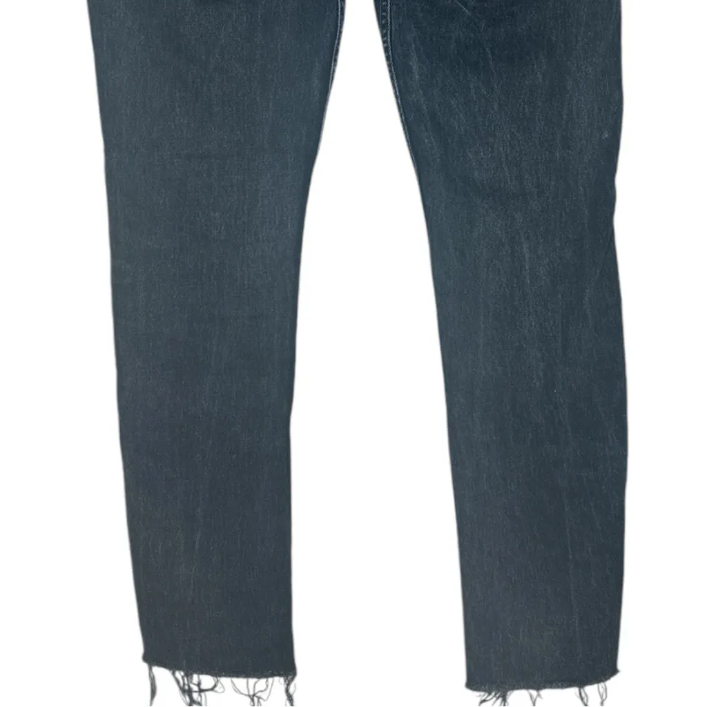 Reformation Denim Jeans Button Fly Washed Black Size 31 - Image 10