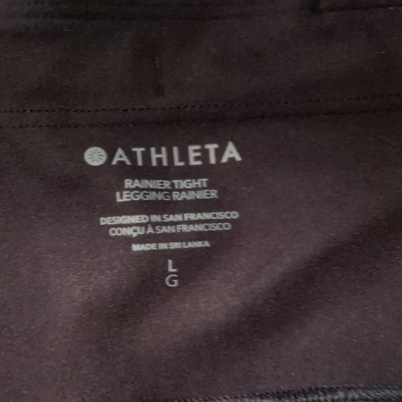 Athleta Ranier Tights Size Large - Image 7