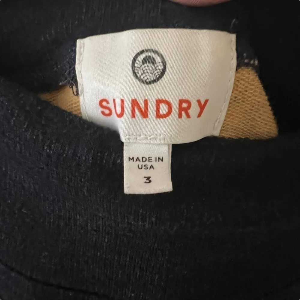 SUNDRY Striped Viscose Joggers - Image 3