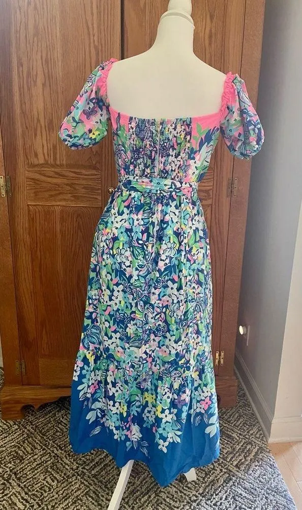 Lilly Pulitzer Zalie Midi Dress - Image 6