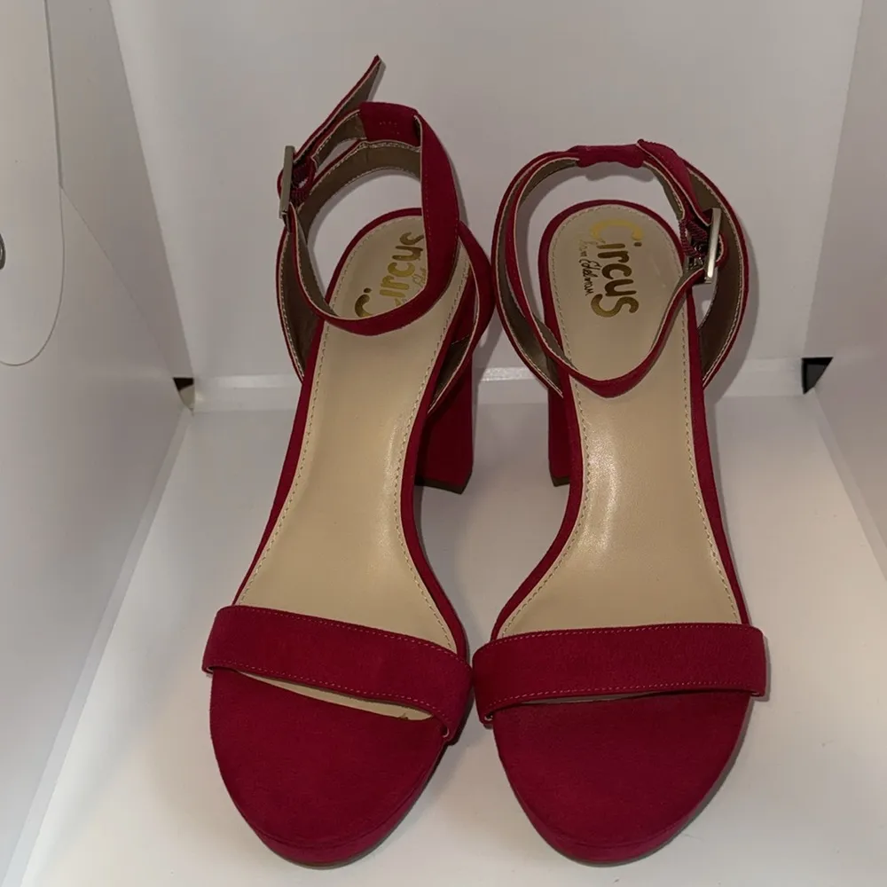 Sam Edelman Circus Annette Platform Heel Slingback Sandal Women’s 9 Pink - Image 3