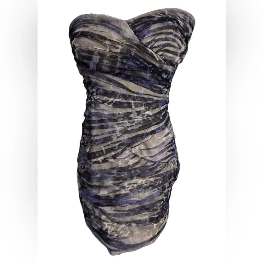 Love Tease  Bodycon Dress Multi Animal Print Size 9 - Image 2