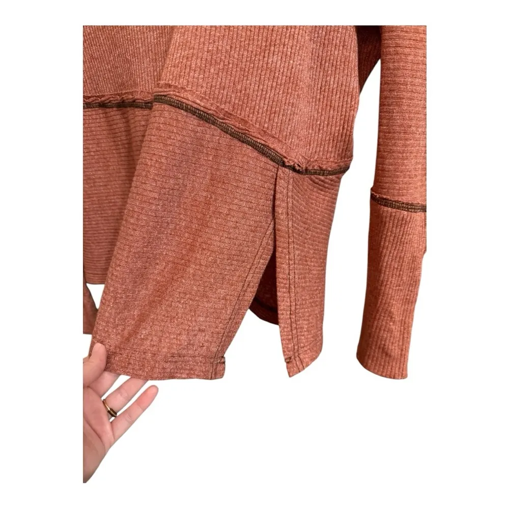 Free People We The Free Londontown Off-the-Shoulder Sweater Sand XS - Image 6