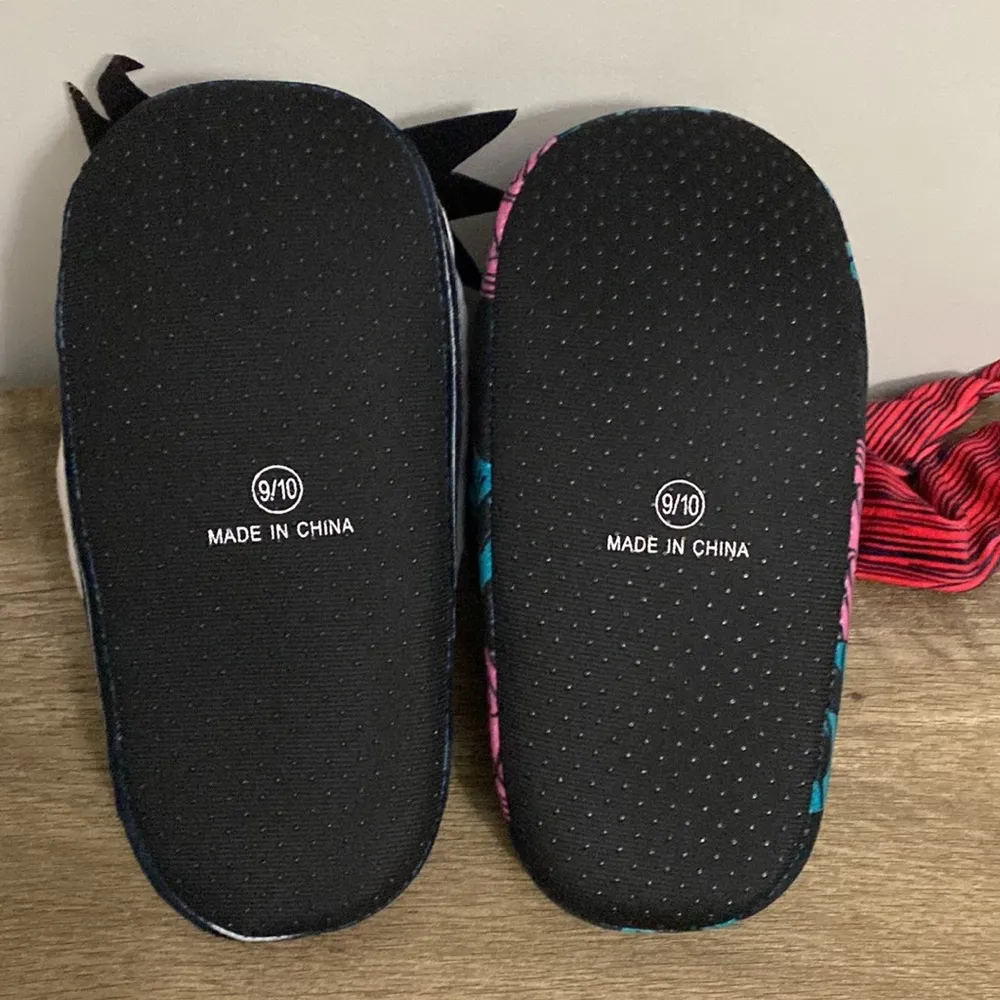 Disney Nightmare Before Christmas New! Women’s plush slip on slippers size 9-10 - Image 8