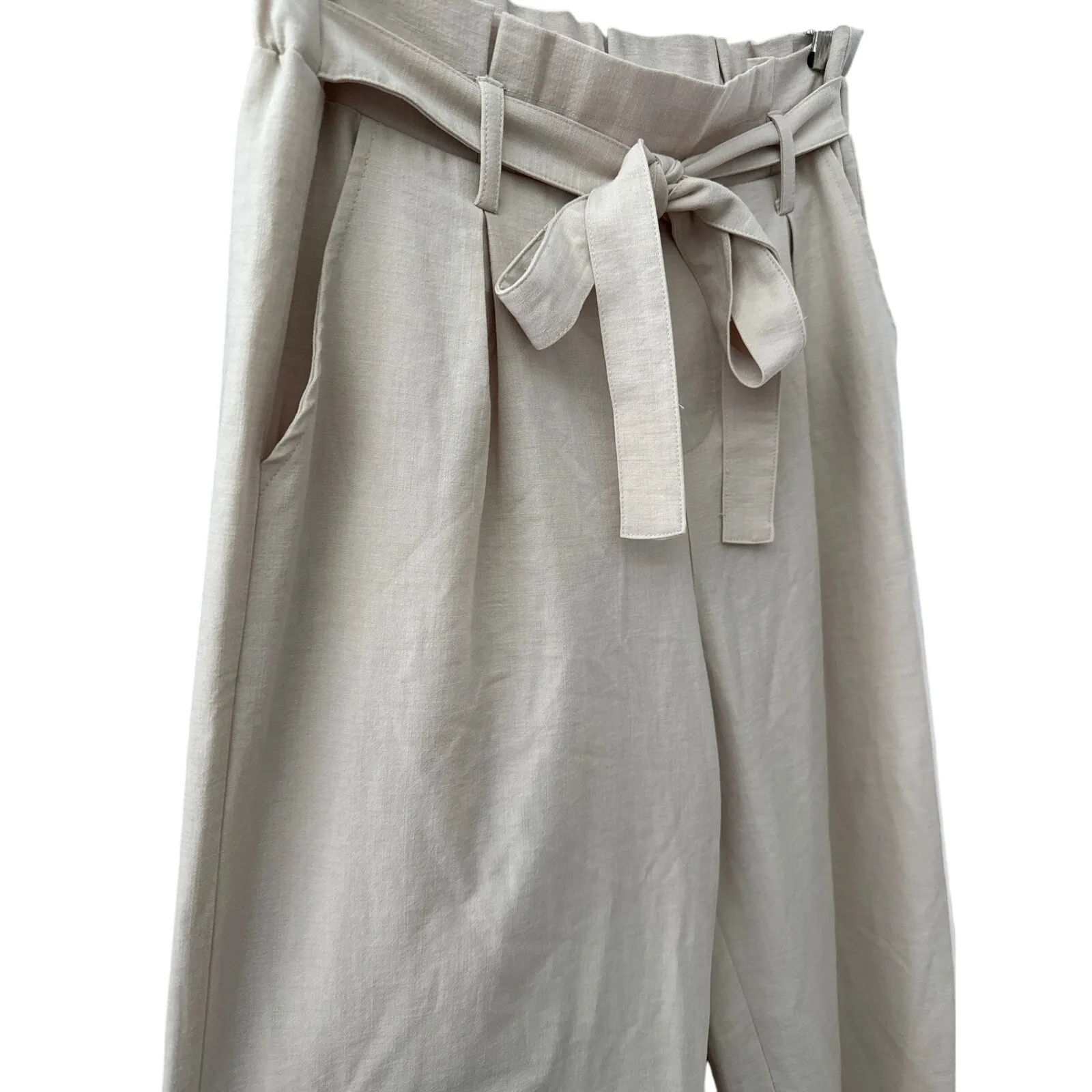 Oxford Sunday Straight Leg‎ Pants White Size Medium - Image 4