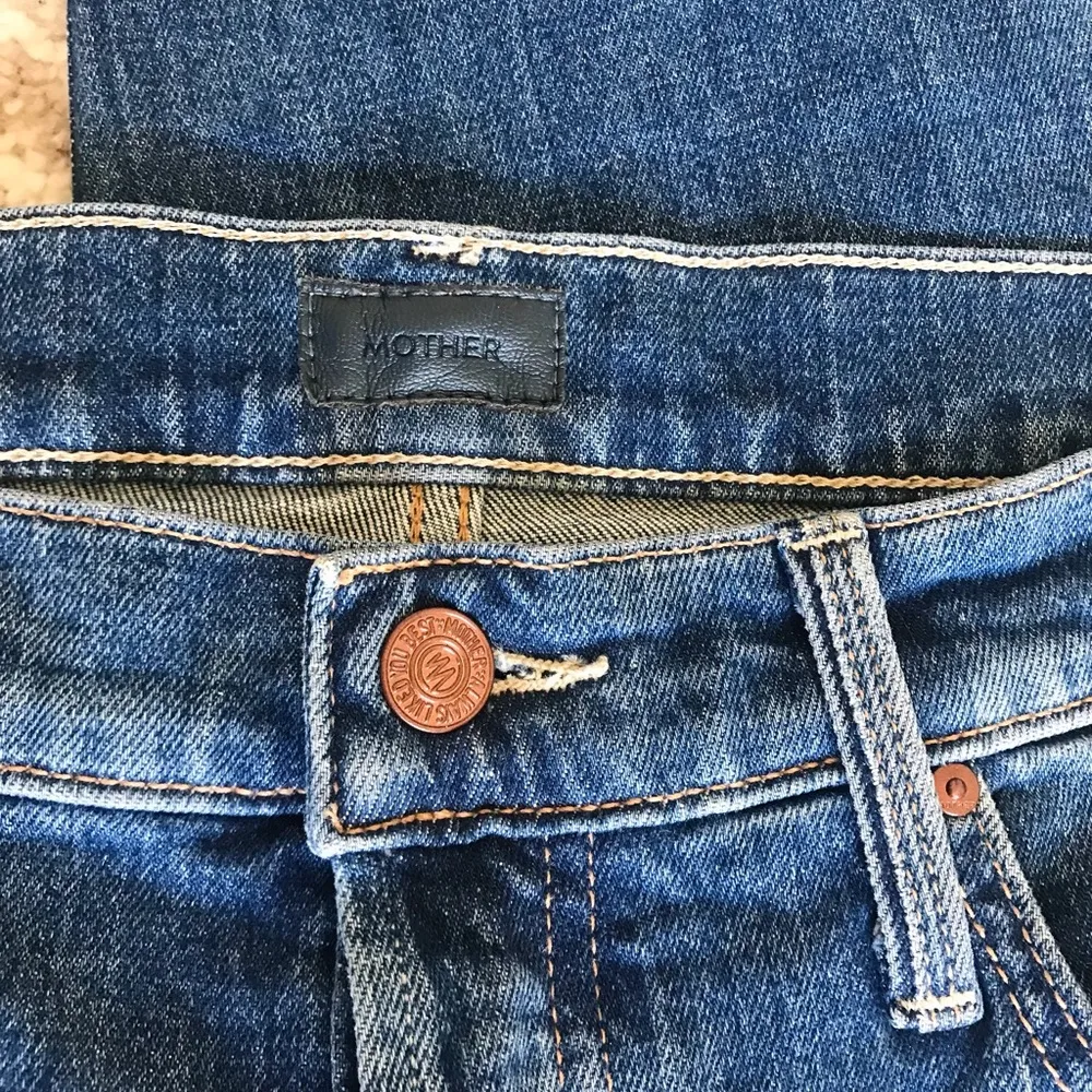 MOTHER Denim Mother Tomcat Ankle Fray Jeans, Globe Trotter - Image 8