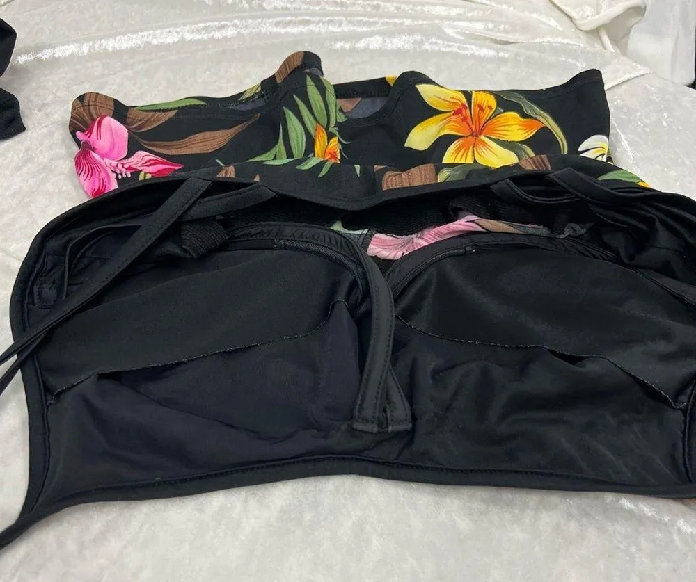 MIRACLESUIT 16D Tropical Floral Tankini Swim Top - Image 5