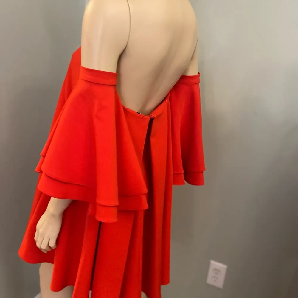 AUTHENTIC MILLY MILA  DRESS TOMATO RED‎ - Image 10