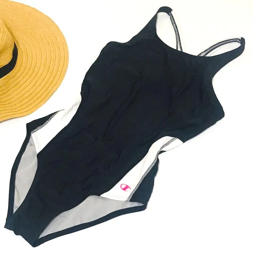 Champion Cute Black  Swimsuit - Image 2