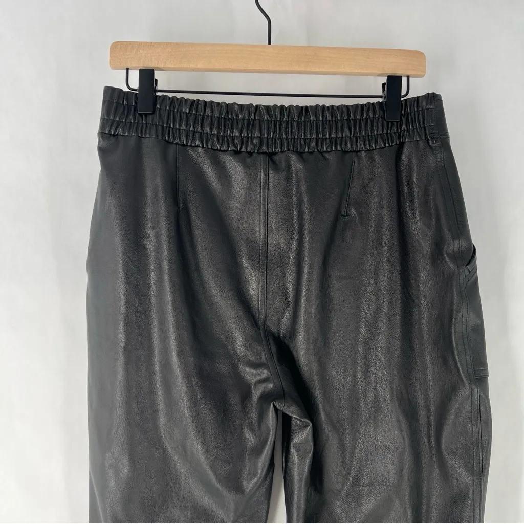 SPANX Faux Leather-Like Jogger Elastic Waist‎ Pull On Relaxed Fit Casual Size XL - Image 10