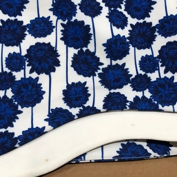 Topshop blue floral mini skirt - Image 2