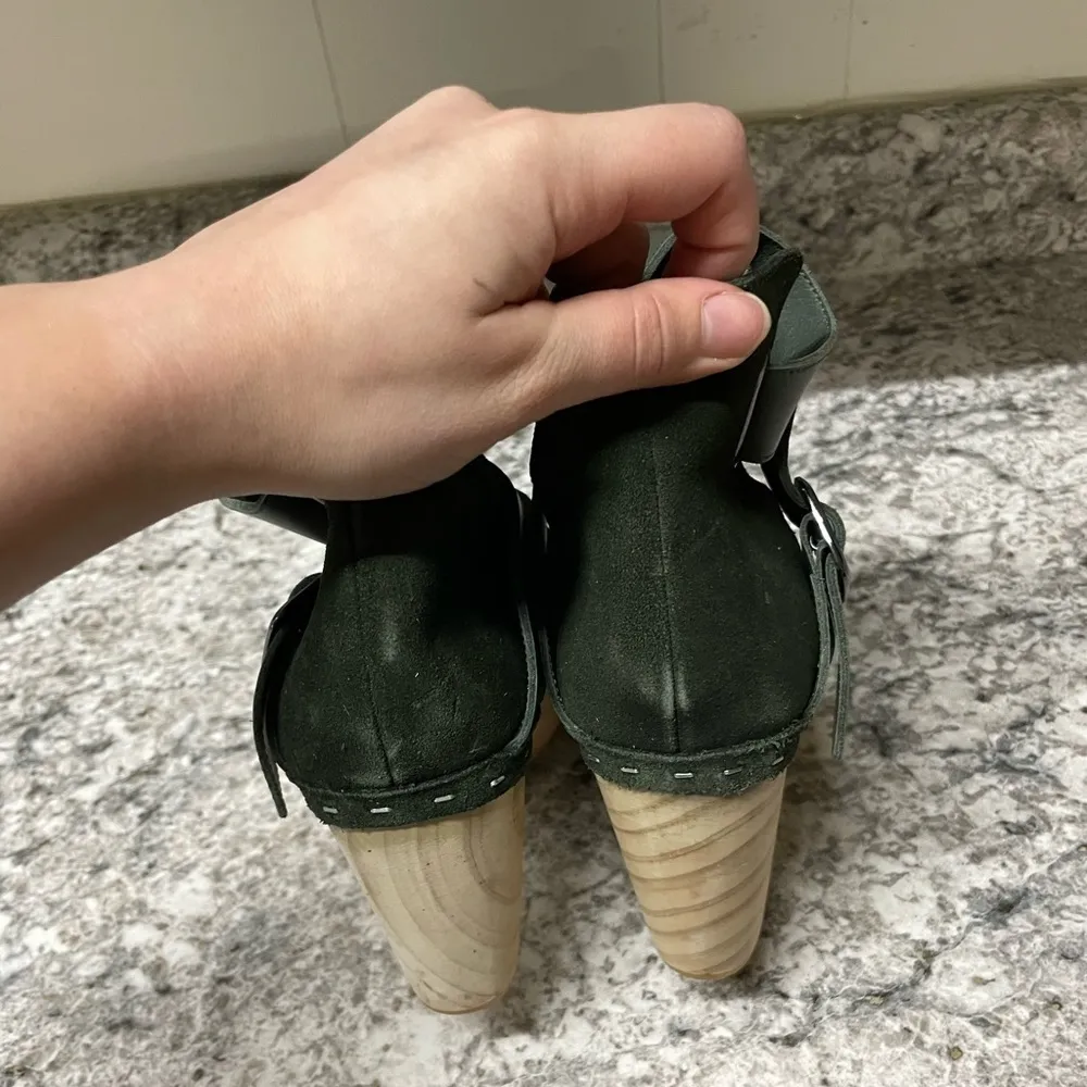 FREE PEOPLE Hunter Green Bungalow Clog Boots - Image 9