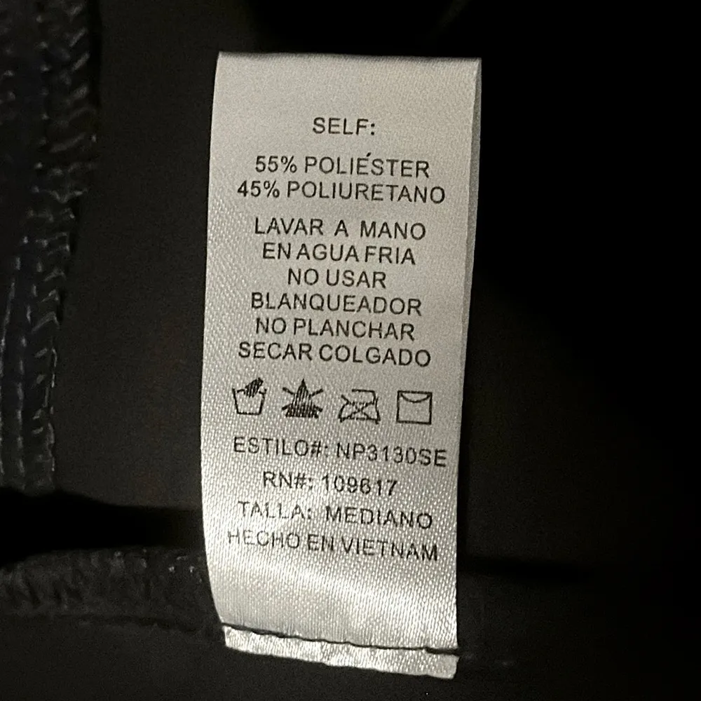 Shinestar Faux Leather Pants Vegan Skinny High Rise Leggings Stretchy Medium M - Image 8