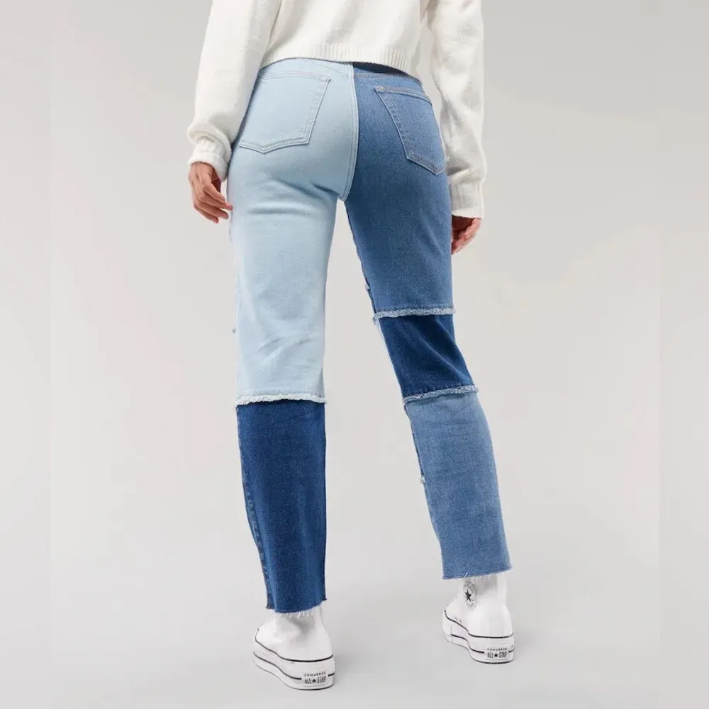 Hollister Patchwork Straight Jean - Image 2
