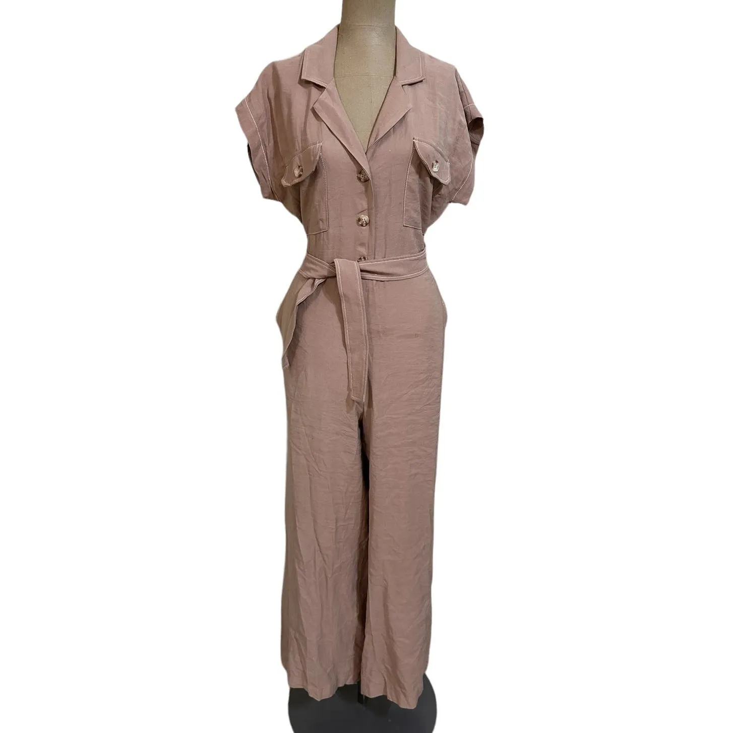 L'Academie  Belted Jumpsuit - Image 2