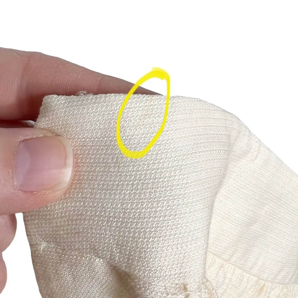 LOFT Multicolored Striped Pleated Rayon Blend A Line Skirt - Image 11