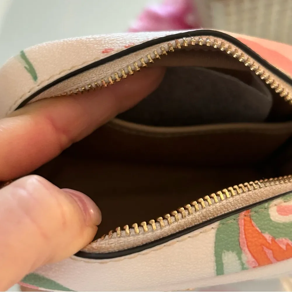 Floral Small Boxy Cosmetic Case NWT - Image 10