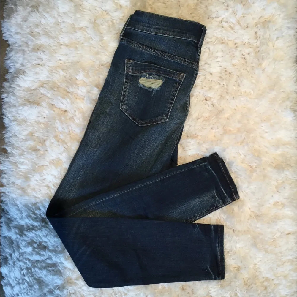 Mid Rise Stretch Distressed Jean - Image 7