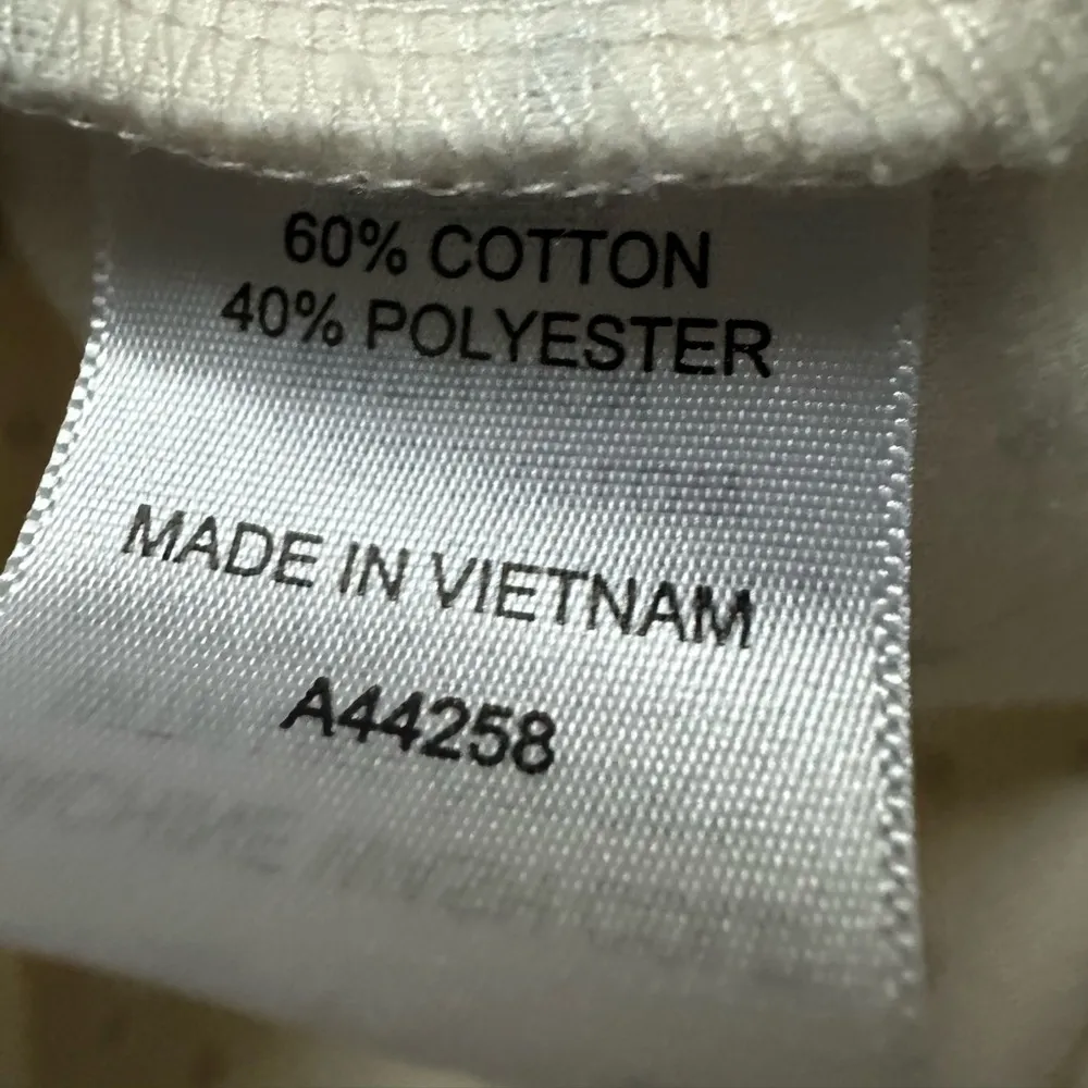 Appleseeds cream turtleneck w/ brown polka dots size XL - Image 3