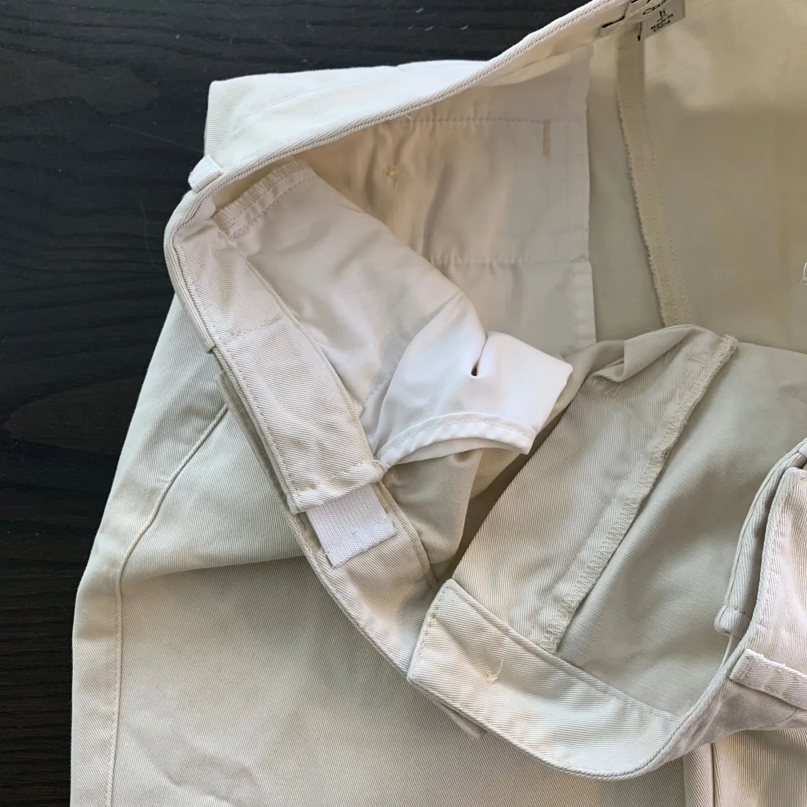 LL Bean Classic Fit Women's Cotton Casual Pants Size 6 Petite 6P Comfort Waist - Image 4