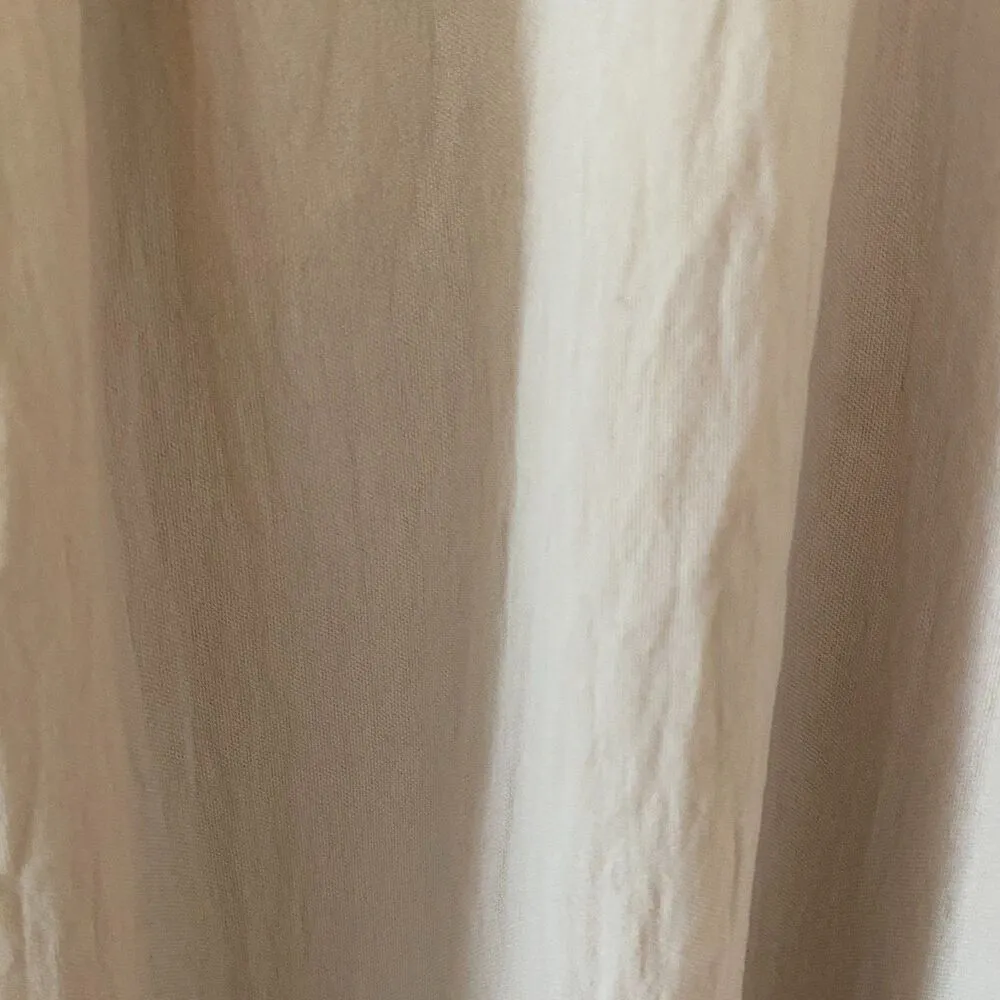 Shein Beige Coverup Fringe Women's Sz Medium - Image 11