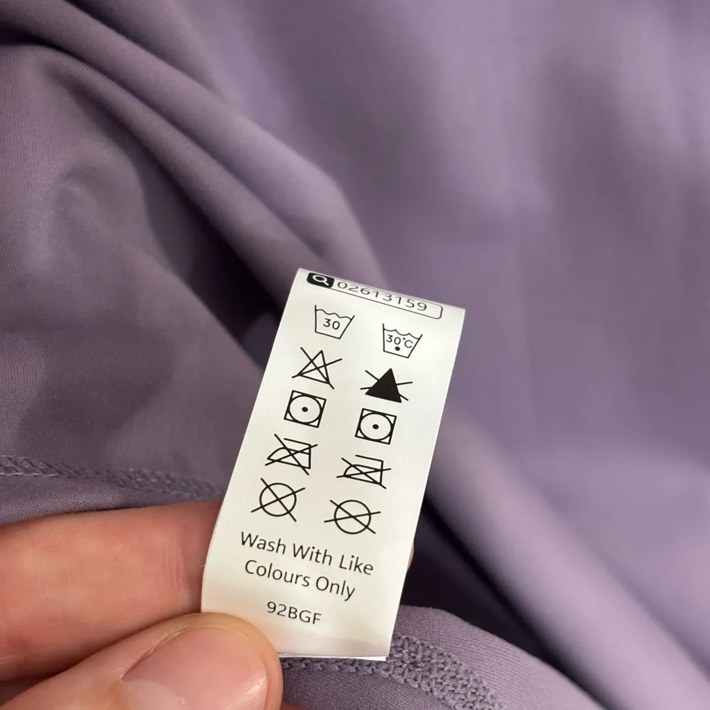 NWT Halara SoftlyZero Plush Backless Active Dress in Tulip Purple - Size L - Image 8