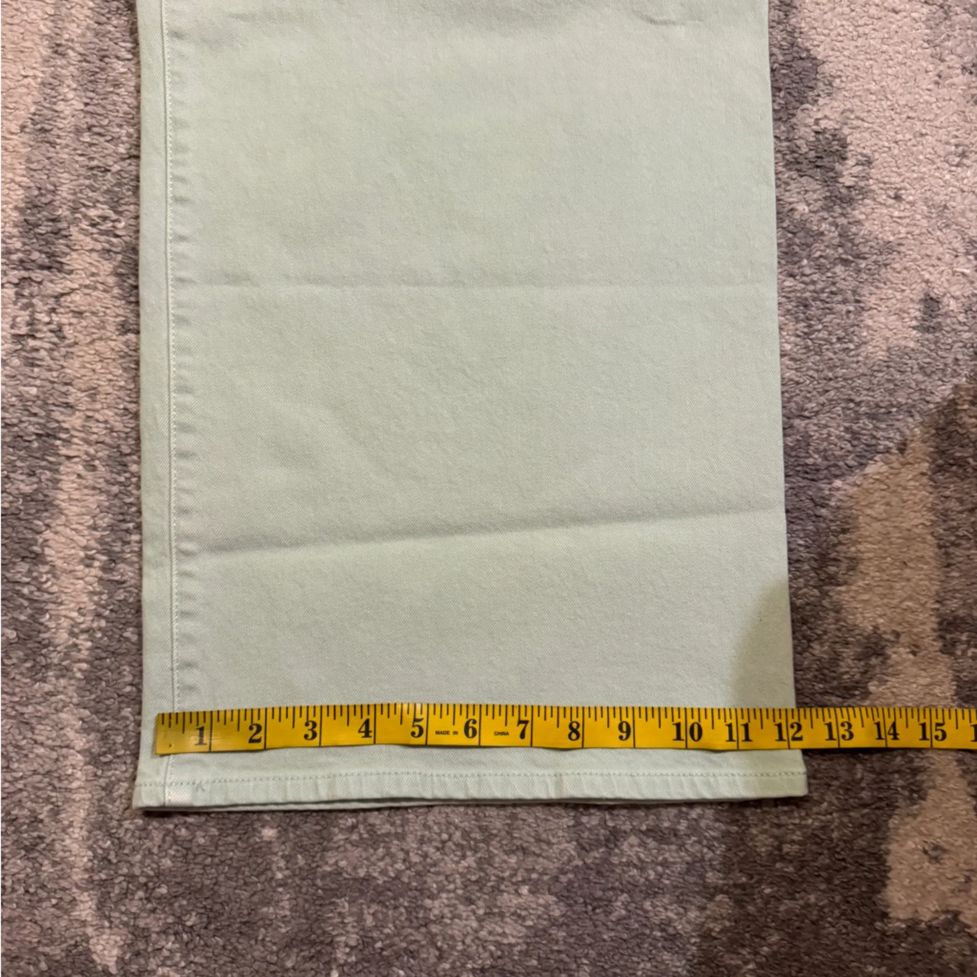 NWT Universal Thread Light Green High-Rise Wide-Leg Jeans - Image 8