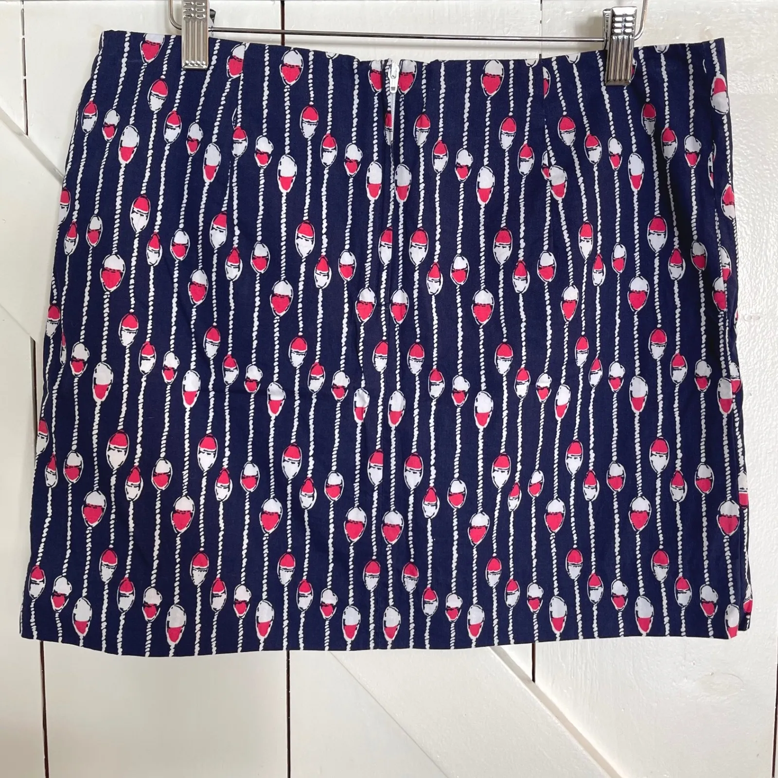 Lilly Pulitzer Skirt Women's Size 8‎ Nautical Buoy Print Mini Cotton - Image 4