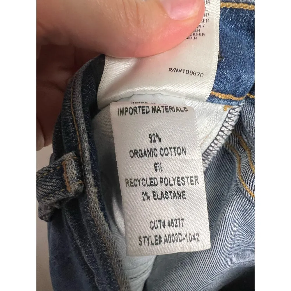 Agolde Sophie High Rise Stretch Denim Skinny Jeans Size 26 - Image 7