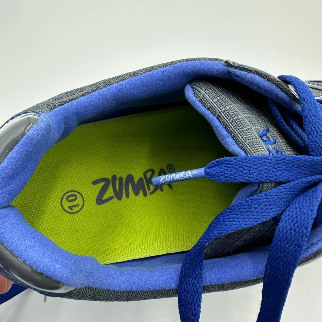 Zumba Fitness Charcoal and Navy Women Sneakers 10 - Image 7