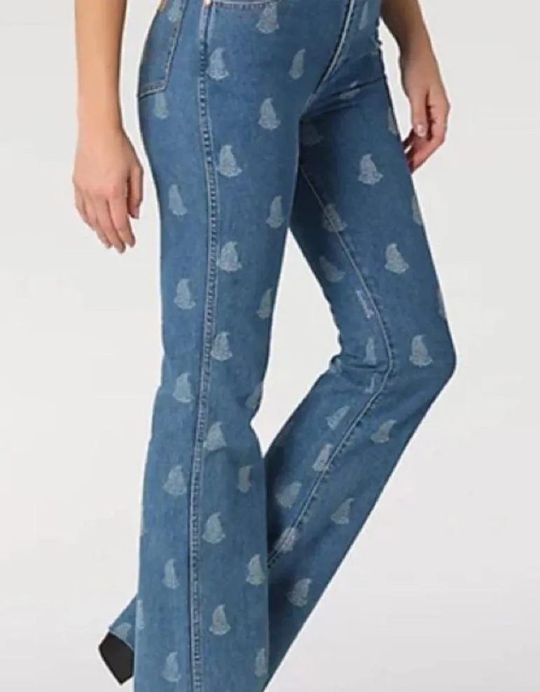 Wrangler westward 626 paisley print high rise - Image 3