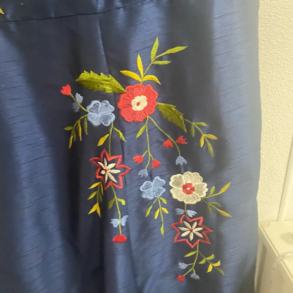 Wayward Fancies eShakti  Womens embroidered dress. 16W -18W (see measurements) - Image 3