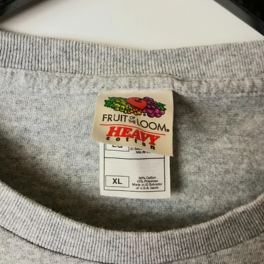 Vintage Y2K Planet Hollywood Honolulu T Shirt Gray XL Extra Large Restaurant - Image 4