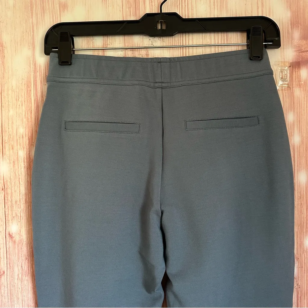 Noir Slate Blue Ponte Knit Pull On Leggings Size XS - Image 7