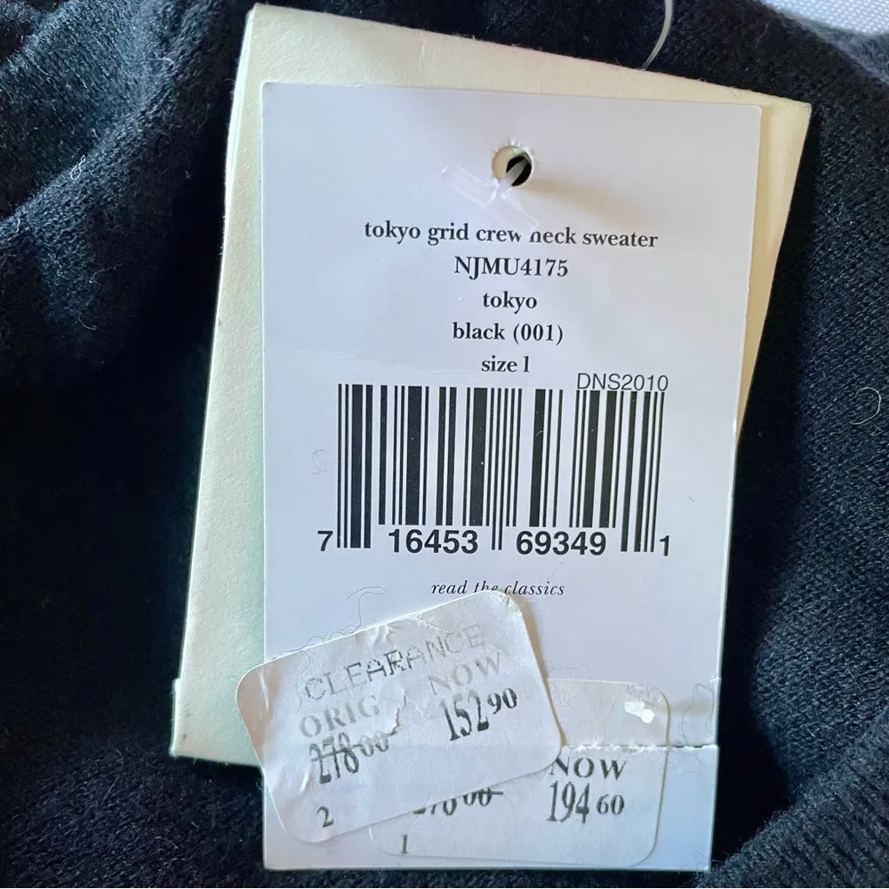 NWT Kate Spade crew neck sweater size large - Image 9