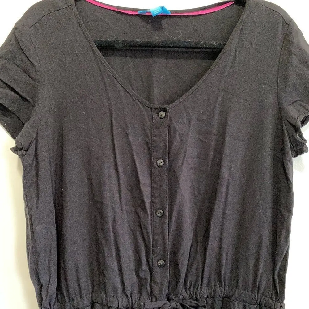 L'Amour Nanette‎ LePore Shorts Romper Black Size XL - Image 5