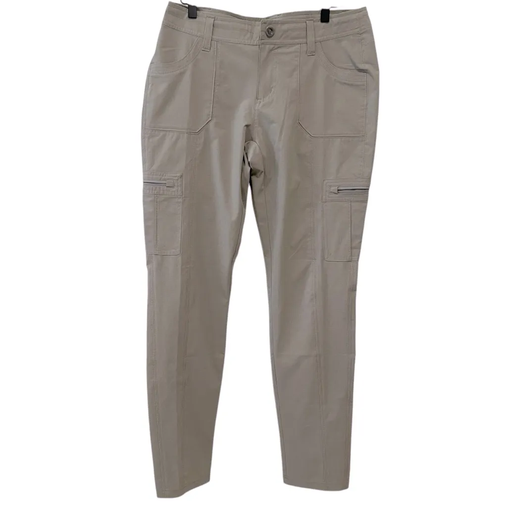 Kuhl Horizn Skinny Pants Women's Khaki Outdoor Hiking UPF 50+ Size 10 Reg - Image 8