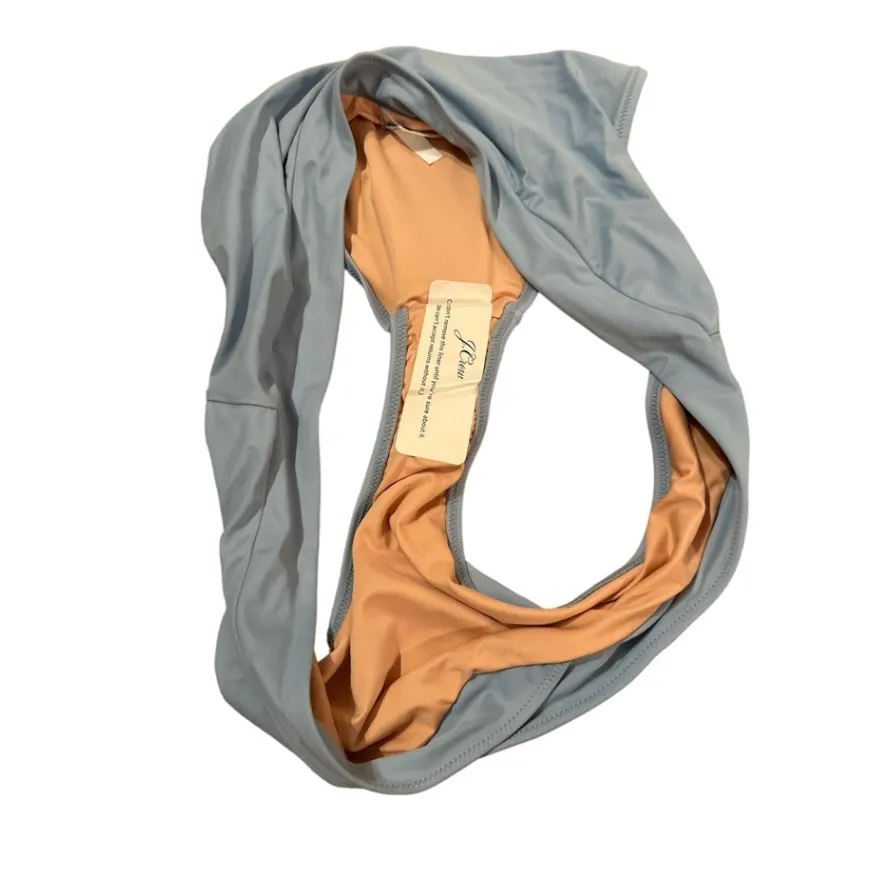 J. Crew Cross-Front Blue Cheeky Bikini Swim Bottom‎ Sz 3X Plus NEW - Image 3