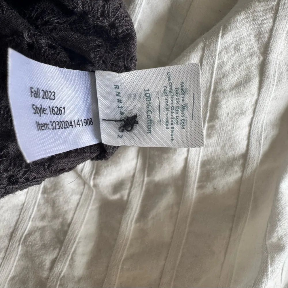 Marine Layer Colette Eyelet Top in M - Image 8