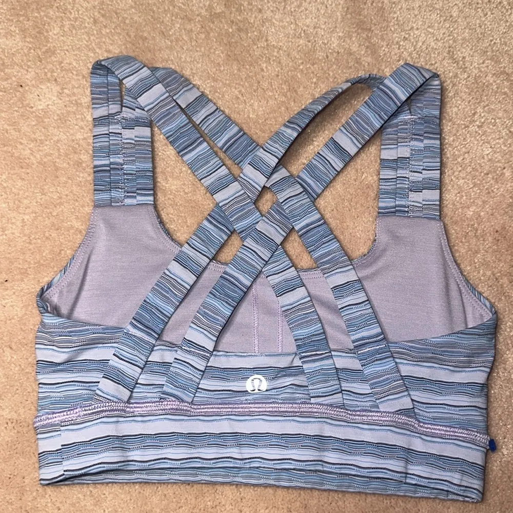 Lululemon Racerback Multicolored Sports Bra - Image 2