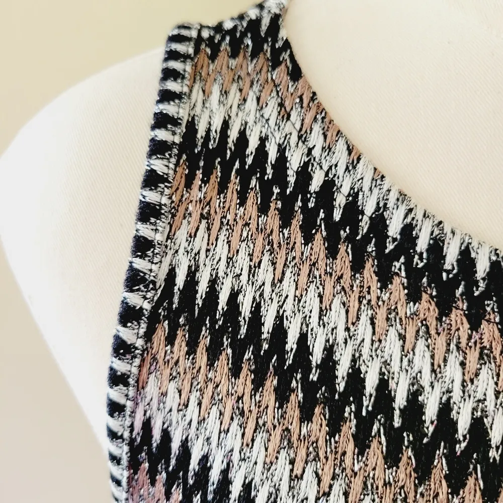 A. Byer 90s zigzag blouse size medium - Image 2